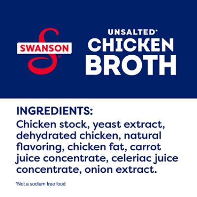 Swanson Unsalted Chicken Broth - 32 Oz - Image 5