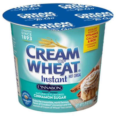 Cream of Wheat Cereal Hot Instant To-Go Cinnabon - 2.29 Oz - Image 1