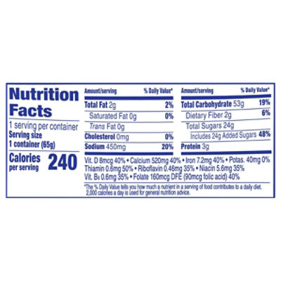 Cream of Wheat Cereal Hot Instant To-Go Cinnabon - 2.29 Oz - Image 3