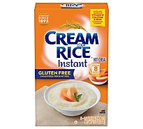 Cream of Rice Cereal Hot Gluten Free Instant - 8-1.5 Oz