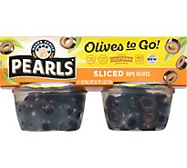 Musco Family Olive Co. Pearls Olives To Go! Sliced California Ripe - 4-1.4 Oz