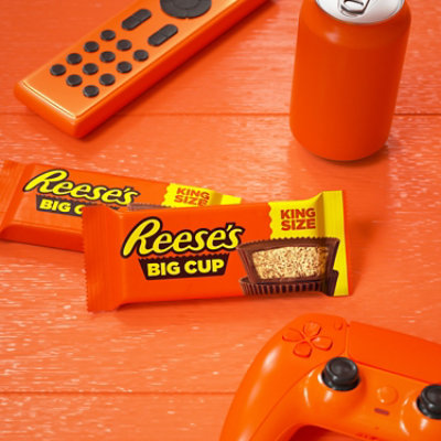 Reeses Big Cup Milk Chocolate King Size Peanut Butter Cups Candy Pack - 2.8 Oz - Image 5