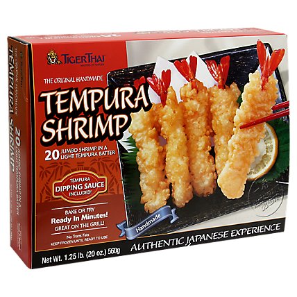 Tiger Thai Tempura Shrimp 20 Piece - 20 Oz - Image 1