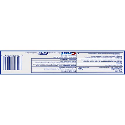 Crest Toothpaste Fluoride Anticavity Baking Soda & Peroxide Whitening Fresh Mint - 6.4 Oz - Image 3