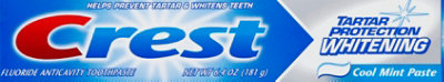 Crest Toothpaste Fluoride Anticavity Tartar Protection Whitening Cool Mint Paste - 5.7 Oz - Image 1