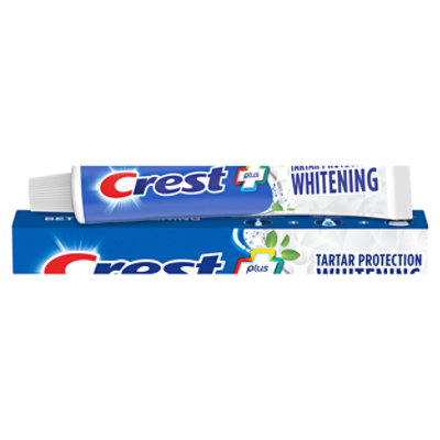 Crest Toothpaste Fluoride Anticavity Tartar Protection Whitening Cool Mint Paste - 5.7 Oz
