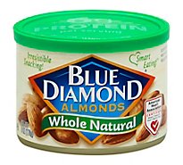 Blue Diamond Almonds Whole Natural - 6 Oz