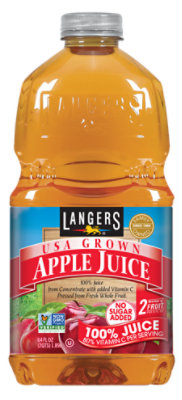 Langers Juice USA Grown Apple - 64 Fl. Oz. - Image 1