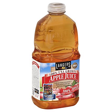 Langers Juice USA Grown Apple - 64 Fl. Oz. - Image 1