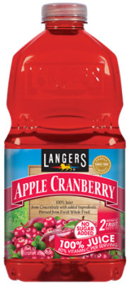 Langers Juice Apple Cranberry - 64 Fl. Oz. - Image 1
