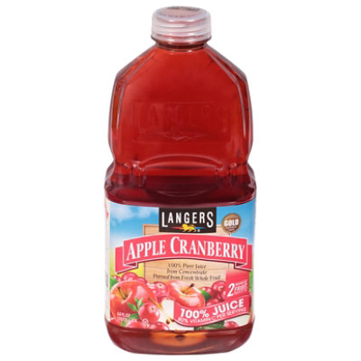 Langers Juice Apple Cranberry - 64 Fl. Oz.