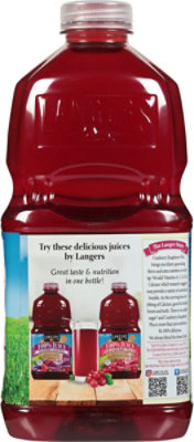 Langers Juice Cranberry Raspberry Plus - 64 Fl. Oz. - Image 2