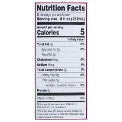 Langers Lite Cranberry Raspberry - 64 Fl. Oz. - Image 3