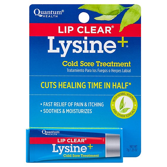 Quantumn Health Lip Clear Cold Sore Treatment - 0.25 Oz
