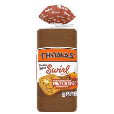 Thomas' Seasonal Pumpkin Spice Swirl Bread - 16 Oz - Image 3