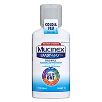 Mucinex Fast-Max Cold & Flu Medicine All in One Maximum Strength Liquid - 6 Fl. Oz - Image 2