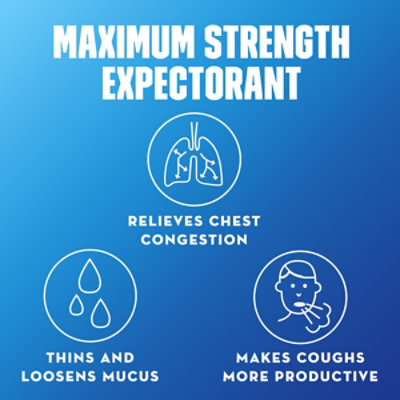 Mucinex Expectorant Chest Congestion 12 Hour Relief Maximum Strength Tablets - 28 Count - Image 4