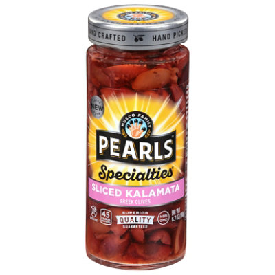 Musco Family Olive Co. Pearls Specialties Olives Greek Sliced Kalamata - 6.7 Oz - Image 3