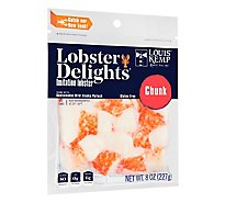 Louis Kemp Lobster Delights Imitation Lobster Meat Chunk Style Fat Free - 8 Oz