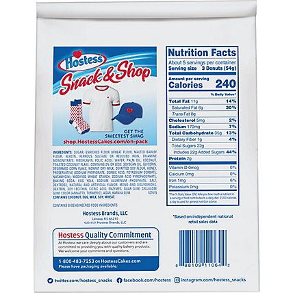 Hostess Crunch Bagged Donettes 25% More - 11.88 Oz - Image 6