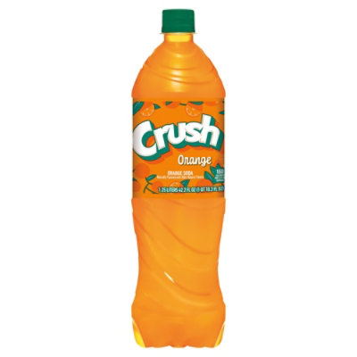 Crush Orange Soda In Bottle - 1.25 Liter