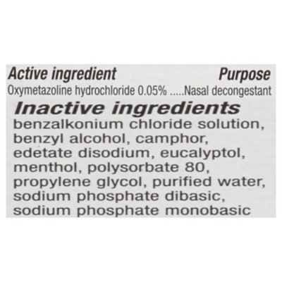 Afrin Nasal Spray Severe Congestion Maximum Strength - 0.5 Fl. Oz. - Image 3