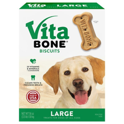 Vita Bone Biscuits Large Box - 56 Oz