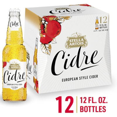 Stella Artois Cidre European Style Hard Cider Bottles - 12-12 Fl. Oz. - Image 1