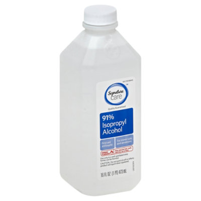 H-E-B Isopropyl Alcohol First Aid Antiseptic – 91% - Shop Antiseptics &  Antibiotics at H-E-B