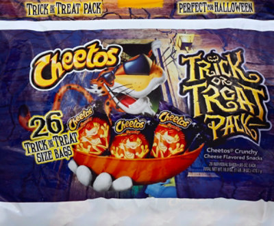 CHEETOS Snacks Cheese Flavored Crunchy Trick or Treat Pack - 26-0.65 Oz - Image 2