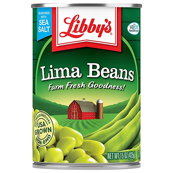 Libbys Lima Beans Tender Young - 15 Oz