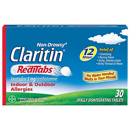 Claritin Reditabs 12 Hrs 5 Mg - 30 Count - Image 3