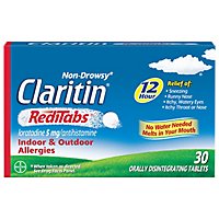 Claritin Reditabs 12 Hrs 5 Mg - 30 Count - Image 3