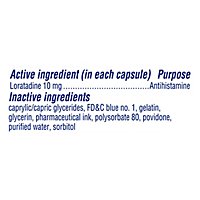Claritin Antihistamine Liqui-Gels Indoor & Outdoor Allergies 10mg - 30 Count - Image 4