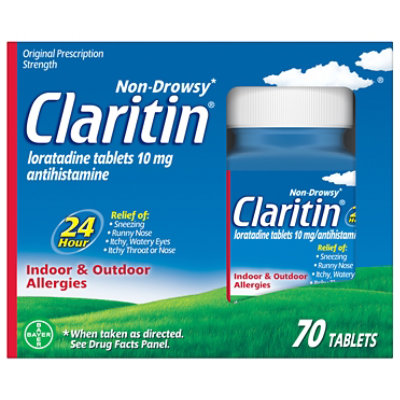 Claritin Tablets Allergy 24 Hrs 10 Mg - 70 Count - Image 3