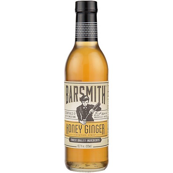 Barsmith Cocktail Syrup Honey Ginger - 375 Ml
