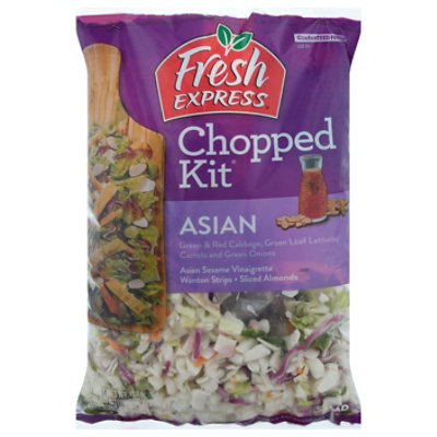 kuvert Savant Glatte Fresh Express Salad Kit Chopped Asian - 2.25 Oz - Albertsons