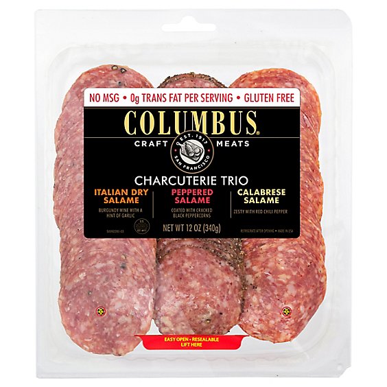Columbus Charcuterie Trio - 12 Oz.