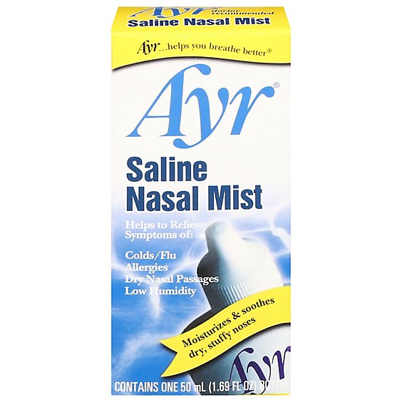 Ayr Nasal Mist Saline - 50 Ml