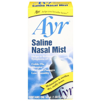 Ayr Nasal Mist Saline - 50 Ml