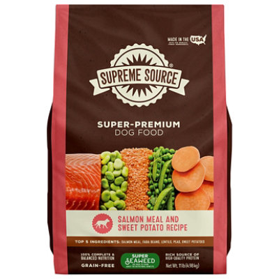 Supreme Source Adult Dry Dog Food Grain Free Salmon Meal & Sweet Potato Recipe - 11 Lb - Image 2