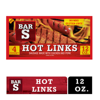 Bar-S Hot Link Sausage - 12 Oz - Image 1