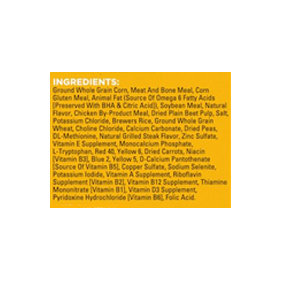 Pedigree Dog Food Dry For Adult Complete Nutrition Grilled Steak & Vegetable - 20.4 Lb - Image 4