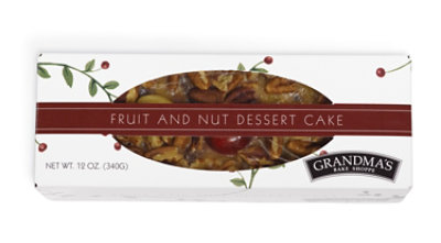 Cake Dessert Grandmas Fruit & Nut - Each