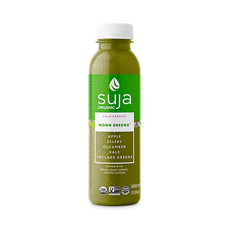 Suja Organic Juice Cold Pressed Noon Greens - 12 Fl. Oz.