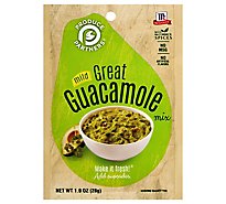 McCormick Produce Partners Mild Great Guacamole Mix - 1 Oz