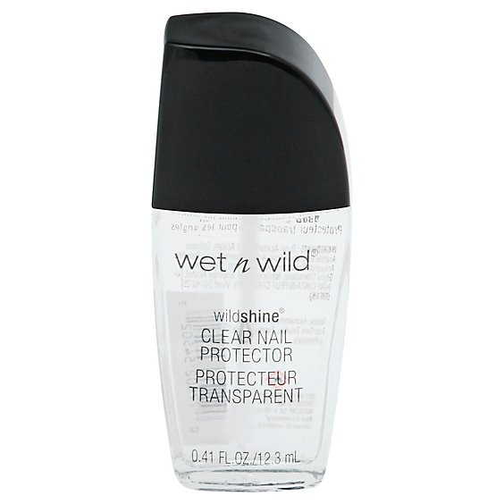 Wet N Wild Nail Color Clear Nail Protector 450B - 0.41 Fl. Oz.