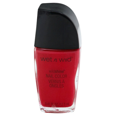 Wet N Wild Shine Nail Red Red .41 Fl. Oz.