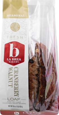 La Brea Loaf Walnut Cranberry - 16 Oz - Image 2