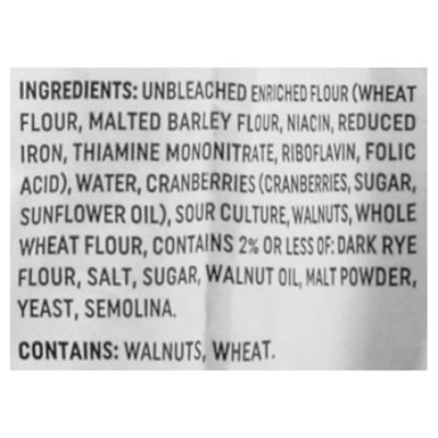 La Brea Loaf Walnut Cranberry - 16 Oz - Image 2